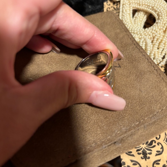 New silver gold ring - Picture 4 of 9